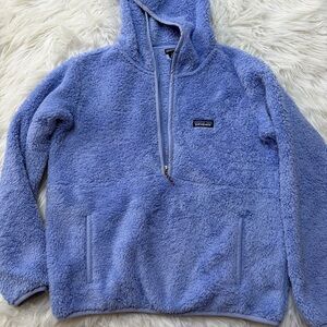 Patagonia Light Blue Fleece Jacket